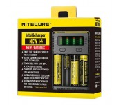 Зарядно у-во NITECORE i4, Universal Charger, LiIon & NIMH, 18650, CR123; AA, AAA, C, D