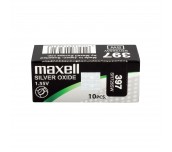 Бутонна батерия сребърна MAXELL SR726 SW /AG2/ 397/, 1.55V
