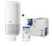 ПРОМО КОМПЛЕКТ САПУН ПЯНА TORK MILD FOAM SOAP S4 1000ML 6БР И ДИСПЕНСЪР TORK FOAM SOAP CON