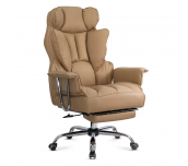 ДИРЕКТОРСКИ СТОЛ ZENON ЕКО КОЖА БЕЖОВ