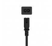 Захранващ кабел, Euro-plug, 2pin, 0.75м, 200731