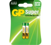 Алкална батерия GP 1.5V AAAA LR61- 2бр. в опаковка GP