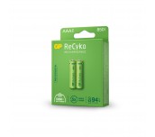 Акумулаторна Батерия GP R03 AAA 850mAh NiMH 85AAAHCE-EB2 RECYKO, 2 бр. в опаковка