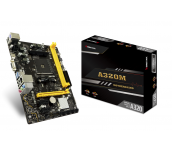 Дънна платка BIOSTAR A320MH, AMD A320, sock. AM4, Ver 6.X