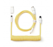 Кабел за клавиатура Keychron Coiled Aviator Yellow