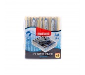 Алкални батерии MAXELL LR6 1,5V AA 24 бр. блистер PVC case