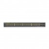 Суич ZYXEL GS1920-48HP, 44х GbE порта, 4х Combo порта SFP/RJ-45, Управляем, Монтаж в шкаф