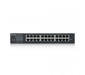 ZyXEL GS1915-24E, 24-port GbE Smart hybrid mode Switch, standalone or NebulaFlex Cloud, rackmount, fanless