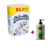 ТОАЛЕТНА ХАРТИЯ FAMILIA 24+6БР 3ПЛ