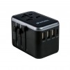 Verbatim UTA-04 Universal Travel Adapter with 1 x USB-C PD 61W & QC 3.0 / 1 x USB-C / 3 x USB-A