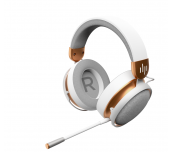 Геймърски безжични слушалки Dark Project Sono Wireless - White/Gold