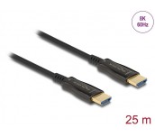 Оптичен кабел Delock, HDMI 8K, 60 Hz, 25 m