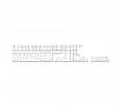 Капачки за механична клавиатура Keychron Double Shot KSA PBT Keycap Full Keycap Set 137 Keycaps - White