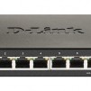 Суич D-Link DGS-1100-08V2, 8 портов 10/100/1000 Gigabit Smart Switch, управляем