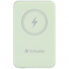 Verbatim MCP-5GN Power Pack 5000 mAh with UBS-C® PD 20W / Magnetic Wireless Charging 15W Green