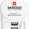 Адаптер-зарядно SKROSS Euro USB Charger 1.302421, 2 x USB-A, 2.4A