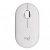 Logitech Pebble Mouse 2 M350s - TONAL WHITE - BT - N/A - EMEA-808 - DONGLELESS