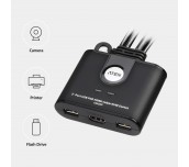 Превключвател KVM ATEN CS22HF, Дву портов USB HDMI