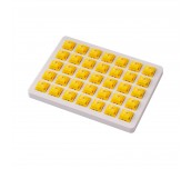 Суичове за механична клавиатура Keychron Gateron Cap Golden Yellow Switch Set 35 броя