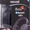 Слушалки блутут  MAXELL BASS 13 B13-HD1, с големи наушници,  черни