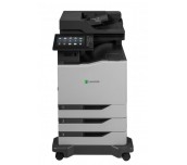 Color Laser Multifunctional Lexmark CX820dtfe 4in1; Duplex; A4; 1200 x 1200 dpi; 4800 CQ; 50 ppm; 2048 MB; HDD, DADF; capacity: 1750 sheets; USB 2.0; Gigabit Ethernet (10/100/1000); 7'' colour touch screen, 200 000pages