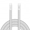Verbatim Sync & Charge SoftTouch USB-C to C cable 100W 120 cm - White