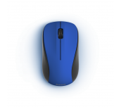 Безжична мишка Hama MW-300 V2, Оптична, 3-бутонна, Тиха, USB, Синя