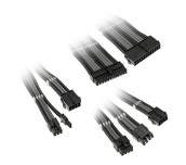 Комплект оплетени кабели Kolink Core, Black/Grey