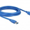 Кабел Delock USB-A - USB-B, 3m