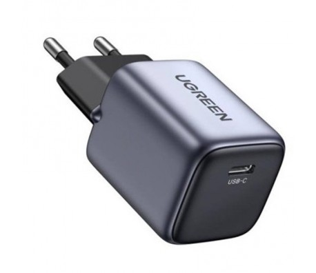 UGREEN CD319 ЗАРЯДНО 220V 1xUSB-C,GaN,30W,PD,NEXOD