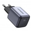 UGREEN CD319 ЗАРЯДНО 220V 1xUSB-C,GaN,30W,PD,NEXOD