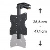 Стойка за TV за монтаж на таван, 117 cm (46