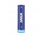 Акумулаторна батерия XTAR за фенери 18650 със защита , 3300mAh, Li-ion