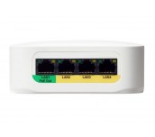 Wireless-AC/N Dual Radio Wall Plate Access Point with PoE