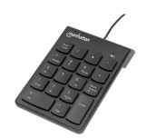 ЦИФРОВА КЛАВИАТУРА MANHATTAN 19 КЛАВИША USB ЧЕРЕН
