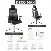 ЕРГОНОМИЧЕН СТОЛ DECO MAX ЧЕРЕН