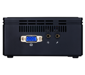Настолен компютър Gigabyte Brix BACE-3160 с процесор Intel® Celeron® J3160 , 1x SO-DIMM DDR3L, 1 x 6Gbps SATA3, черен