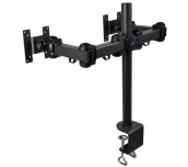 СТОЙКА ЗА 2 МОНИТОРА DESQ 1712 BLACK