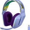 Logitech G733 Wireless Headset, Lightsync RGB, Lightspeed Wireless, PRO-G 40 mm Drivers, DTS Headphone:X 2.0 Surround, Blue Voice Microphone, 278 g, Lilac