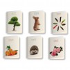 ТЕТРАДКА СПИРАЛА B&W NATURE A4 100Л PVC 2 ТЕМИ