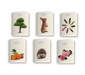 ТЕТРАДКА СПИРАЛА B&W NATURE A4 100Л PVC 2 ТЕМИ