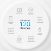 ТП Линк /TP-LINK/  Точка за достъп DECO X10 (3-pack), AX1500, 2xGbE, MU-MIMO, WiFi