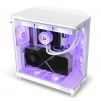 Кутия NZXT H6 Flow RGB Matte White - Middle Tower