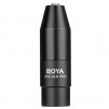 Конвертор BOYA 3.5mm TRS към XLR, 12-48V Phantom Power 35C-XLR Pro