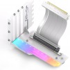 Брекет за вертикален монтаж на GPU EZDIY-FAB RGB PCIe 4.0 Riser Cable 90°