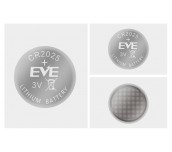 Бутонна батерия литиева CR 2025 1pc  bulk 3V  EVE BATTERY