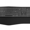 Natec wireless bluetooth keyboard PORIFERA x-scissors, backlit ergonomic us layout