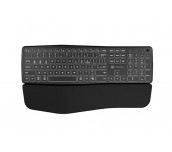 Natec wireless bluetooth keyboard PORIFERA x-scissors, backlit ergonomic us layout