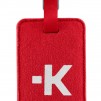 Етикет за багаж Skross Luggage Tags, Карта за контакт, Червен