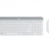 КЛАВИАТУРА И МИШКА LOGITECH SLIM MK470 WIHITE